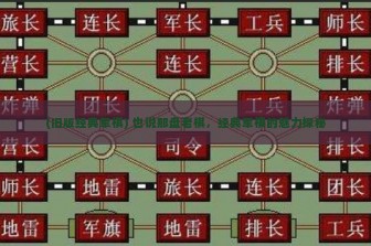 (旧版经典军棋) 也说那盘老棋，经典军棋的魅力探秘